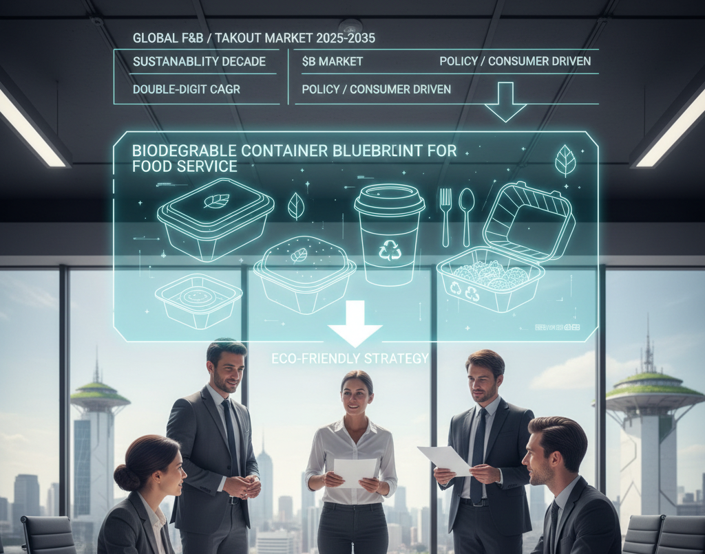 環保容器是2026年餐飲業持續關注的永續包裝趨勢